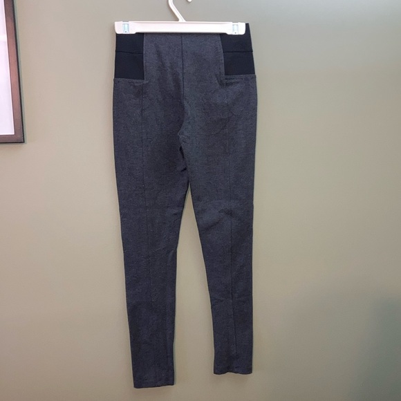 Dynamite Gray and Black Stretch Trousers - Picture 7 of 12